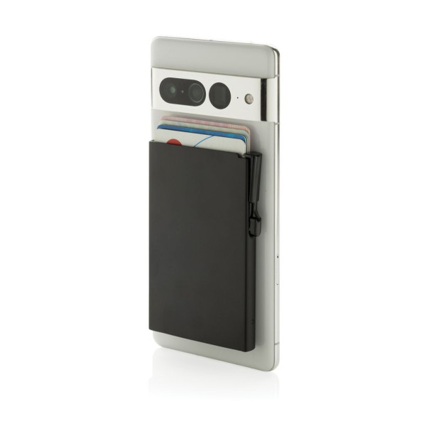 Porte-cartes magnétique anti-RFID en aluminium pour 7 cartes - Pratique et sécurisé