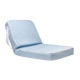 Chaise longue portable VINGA GRS Lagoa - Chaise inclinable en polyester recyclé - BCM Goodies