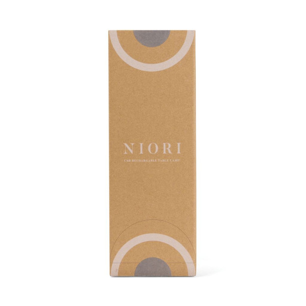 Lampe de table rechargeable Niori - Accessoire éclairage éco-responsable pour maison et bureau