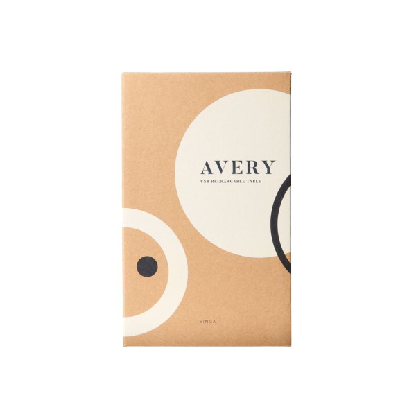 Lampe de table VINGA RCS Avery en métal et ABS recyclé - BCM Goodies