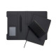 Carnet multifonction ultime en papier recyclé avec règle magnétique et support pour téléphone