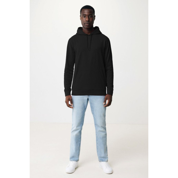 Sweat à capuche en coton recyclé et non teinté Iqoniq Jasper - Vêtement unisexe éco-responsable | BCM Goodies