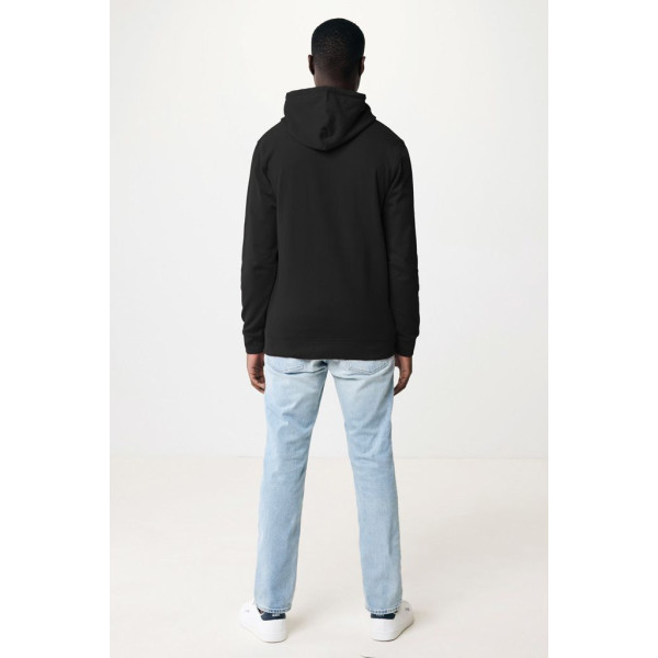 Sweat à capuche en coton recyclé et non teinté Iqoniq Jasper - Vêtement unisexe éco-responsable | BCM Goodies