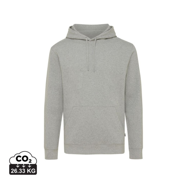 Sweat à capuche en coton recyclé et non teinté Iqoniq Torres Personnalisable | BCM Goodies