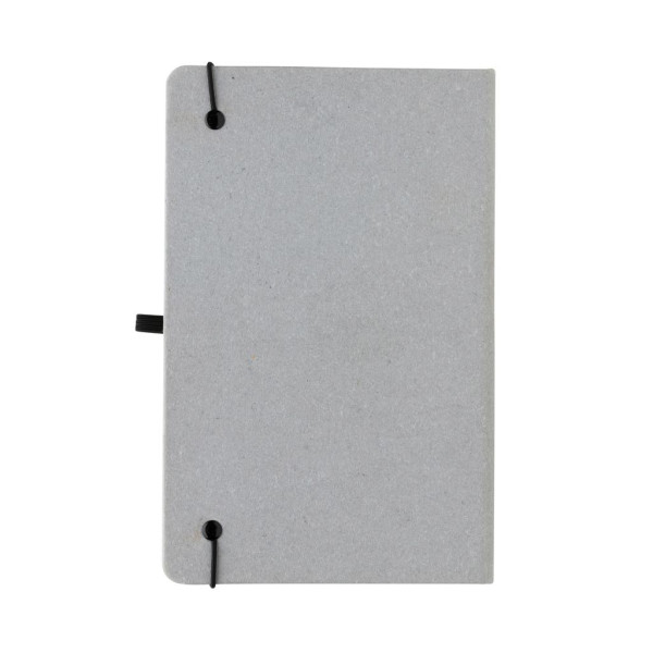 Carnet A5 à couverture rigide en cuir recyclé pour professionnels - BCM Goodies