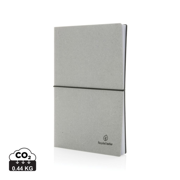 Carnet de notes A5 en cuir recyclé - BCM Goodies