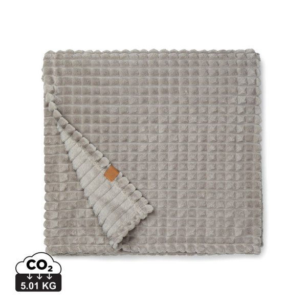 Couverture VINGA en rPET GRS Branson - Couverture personnalisable écologique et certifiée OEKO-TEX Standard 100.