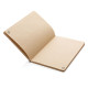 Carnet A5 à couverture en kraft et en liège Personnalisable | BCM Goodies