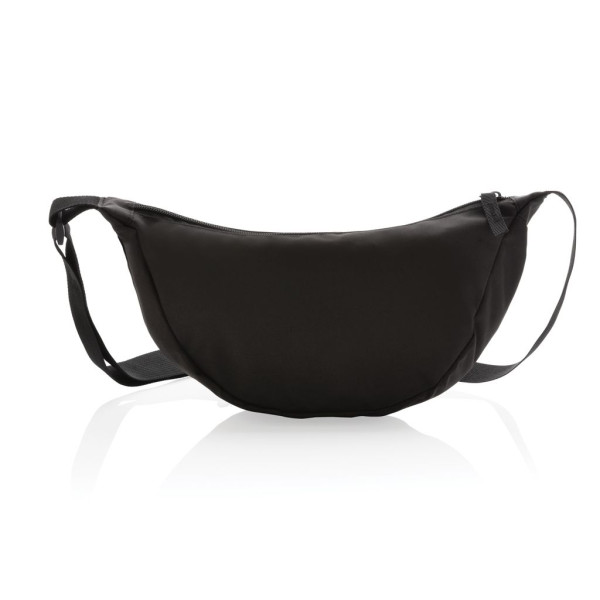 Sac banane en bandoulière en rPET AWARE™ Crescent - Accessoire durable pour entreprise | BCM Goodies