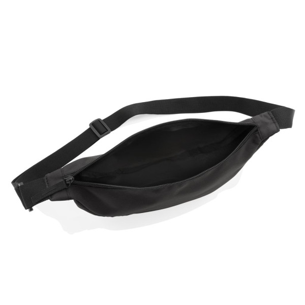 Sac banane en bandoulière en rPET AWARE™ Crescent - Accessoire durable pour entreprise | BCM Goodies