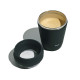 Mug 235 ml avec couvercle 360 en acier recyclé personnalisable - BCM Goodies