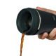 Mug 235 ml avec couvercle 360 en acier recyclé personnalisable - BCM Goodies