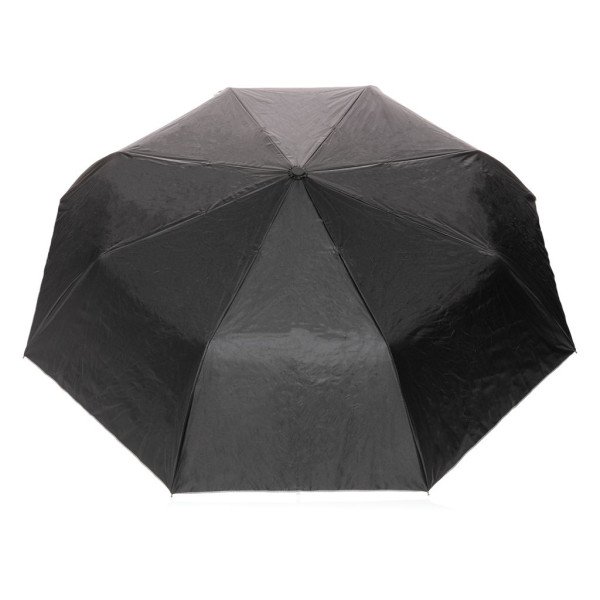 Mini parapluie 21 en rPET 190T bi couleur Impact AWARE™ - Parapluie écologique avec engagement social | BCM Goodies