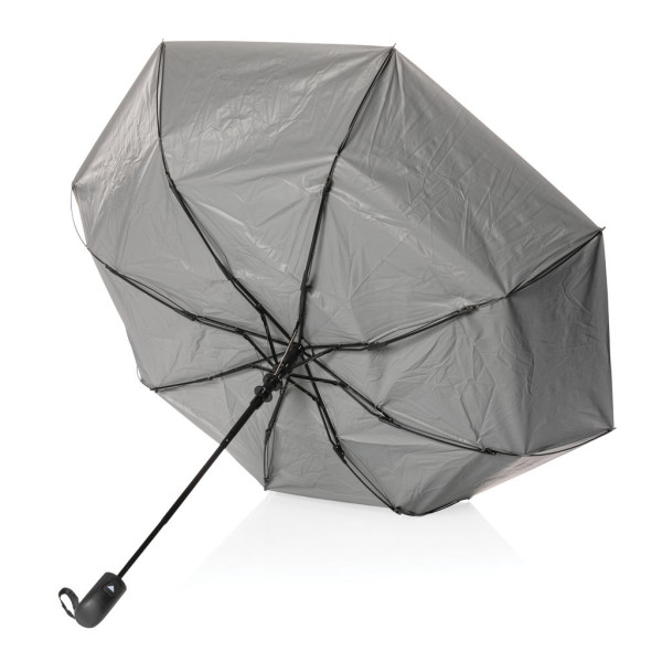 Mini parapluie 21 en rPET 190T bi couleur Impact AWARE™ - Parapluie écologique avec engagement social | BCM Goodies