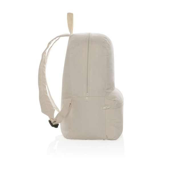 Sac à dos en toile recyclée 285g/m² non teintée Aware™ Personnalisable | BCM Goodies