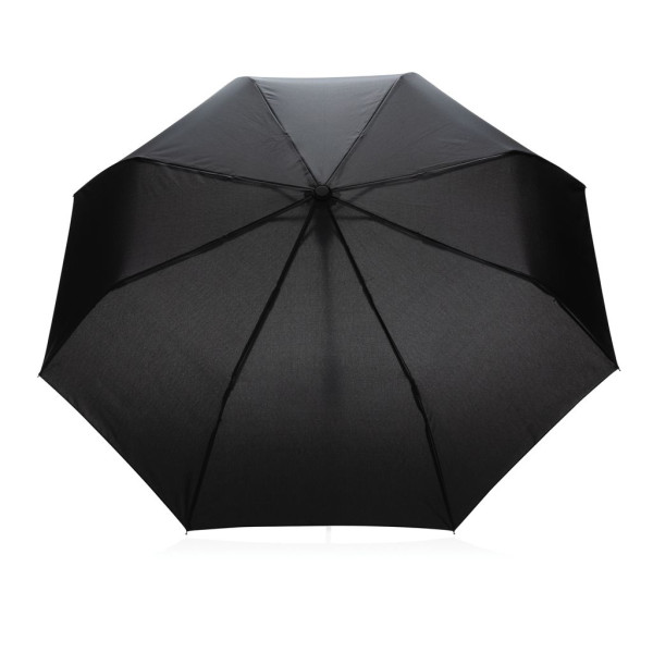 Mini parapluie automatique 21 en rPET 190T Impact AWARE™ - Parapluie écologique et design pour communication d'entreprise
