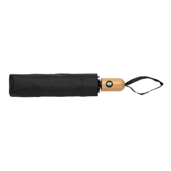 Parapluie automatique en bambou rPET 190T recyclé - BCM Goodies