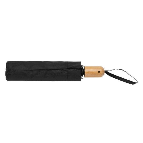 Parapluie automatique en bambou rPET 190T recyclé - BCM Goodies
