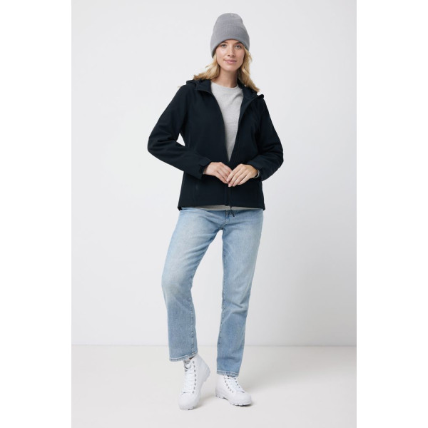 Veste femme soft shell en polyester recyclé Iqoniq Makalu - Veste éco-responsable pour femme
