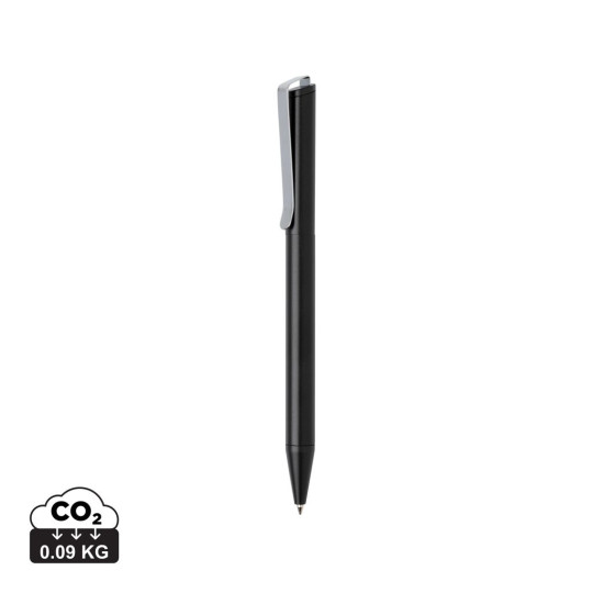 Stylo en aluminium recyclé certifié RCSC Xavi - Stylo écologique pour une écriture fluide et précise
