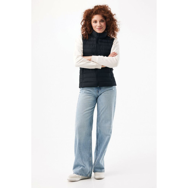 Bodywarmer femme en polyester recyclé Iqoniq Meru - Vêtement éco-responsable et élégant