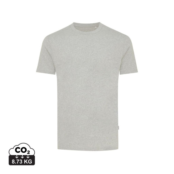 T-shirt en coton recyclé non teinté Iqoniq Manuel - Vêtement unisexe en coton durable pour entreprises responsables