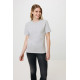 T-shirt en coton recyclé non teinté Iqoniq Manuel - Vêtement unisexe en coton durable pour entreprises responsables