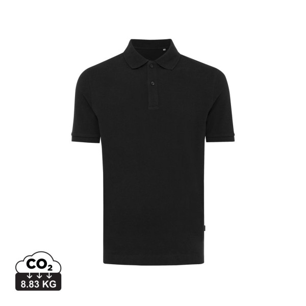 Polo en coton piqué et recyclé Iqoniq Yosemite - Polo unisexe en coton bio et recyclé - BCM Goodies