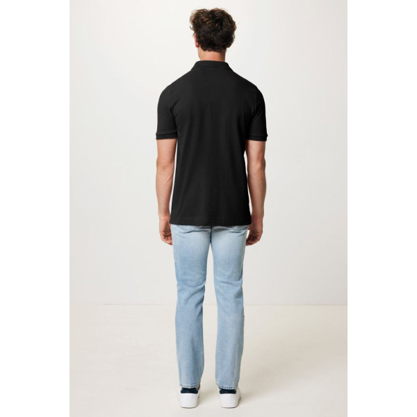 Polo en coton piqué et recyclé Iqoniq Yosemite - Polo unisexe en coton bio et recyclé - BCM Goodies