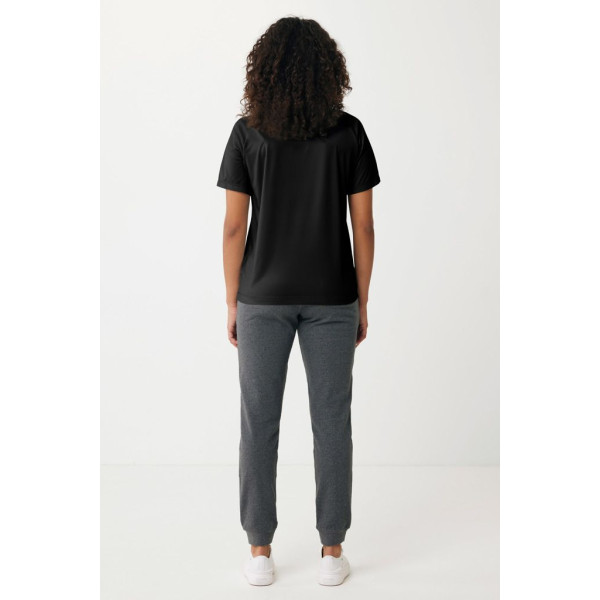 T-shirt sport séchage rapide polyester recyclé Iqoniq Tikal - Taille M - 100% polyester recyclé - Léger et respirant - Code QR u