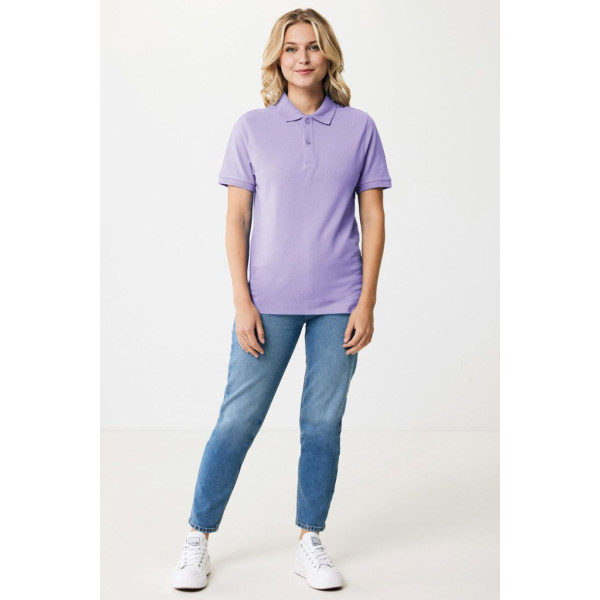 Polo en coton piqué et recyclé Iqoniq Yosemite - Polo unisexe en coton bio et recyclé - BCM Goodies