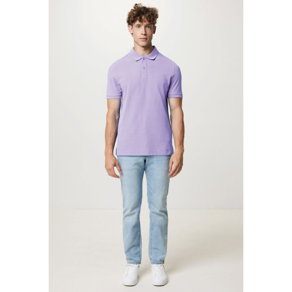 Polo en coton piqué et recyclé Iqoniq Yosemite - Polo unisexe en coton bio et recyclé - BCM Goodies