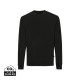 Sweater à col rond en coton recyclé Iqoniq Zion - Coupe régulière unisexe - Respectueux de l'environnement - Idéal pour évé