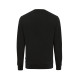 Sweater à col rond en coton recyclé Iqoniq Zion - Coupe régulière unisexe - Respectueux de l'environnement - Idéal pour évé