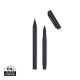 Set de stylos en acier inoxydable recyclé certifié RCS Baltimore - Parure de stylos élégante et moderne