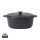 Cocotte en fonte émaillée VINGA 4L Monte Heritage - Ustensile de cuisine pour une cuisson parfaite - BCM Goodies