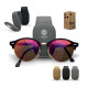 Support pour lunettes personnalisable à fixer sur pare-soleil – objet publicitaire automobile pour entreprises