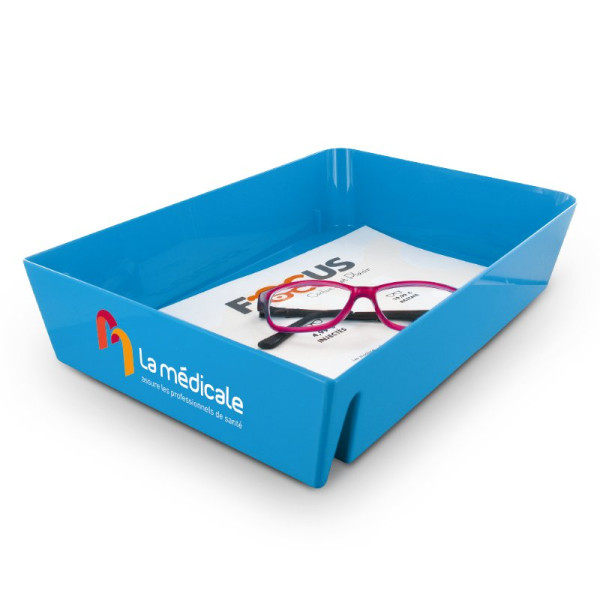 Bac de préparation personnalisable pour secteurs médical et paramédical – Marquage sur 4 faces – BCM Goodies