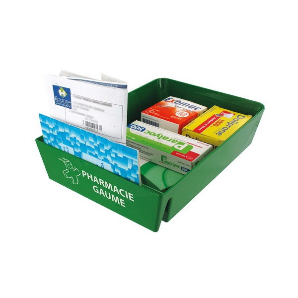 Bac de préparation personnalisable pour secteurs médical et paramédical – Marquage sur 4 faces – BCM Goodies
