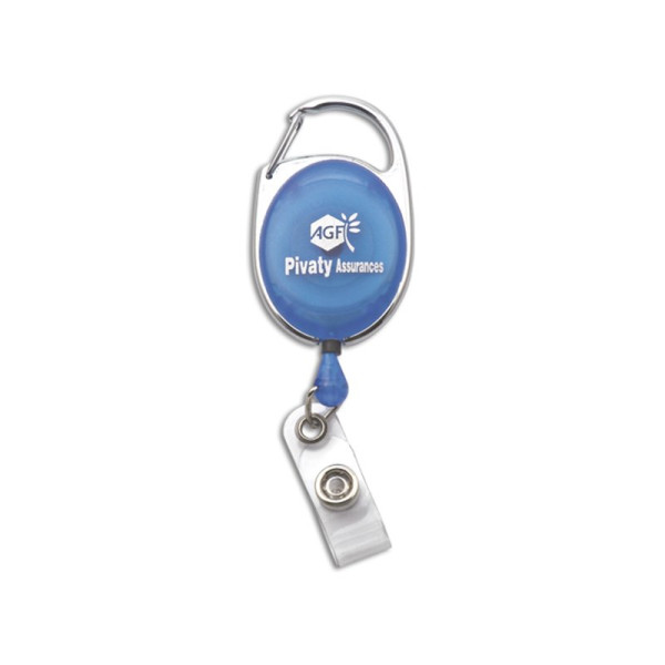 Porte-badge extensible avec enrouleur et clip de ceinture personnalisable – Gestion des accès et identification pour événements 