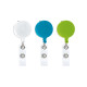 Porte badge extensible personnalisable avec clip ceinture – Gestion d’accès et identification pour événements professionnels