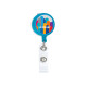 Porte badge extensible personnalisable avec clip ceinture – Gestion d’accès et identification pour événements professionnels