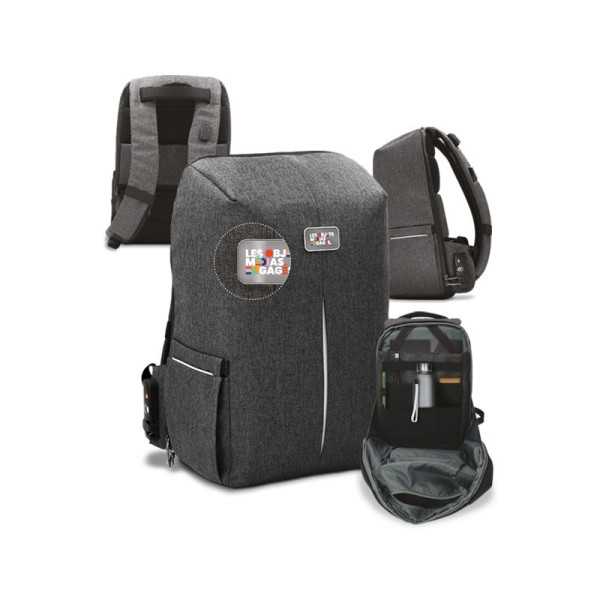 Sac à dos multifonctions Phantom 18L personnalisable – Sécurité, praticité et visibilité pour entreprises | BCM Goodies