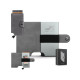 Porte-cartes personnalisable WALLY PORTO V VEGAN BLANK avec protection RFID – Cadeau d’entreprise élégant gravure laser