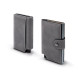 Porte-cartes personnalisable WALLY PORTO V VEGAN BLANK avec protection RFID – Cadeau d’entreprise élégant gravure laser