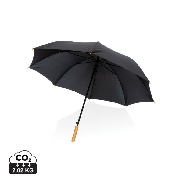 Parapluie 27 rPET et Bambou Ouverture Auto Impact AWARE™ | BCM Goodies