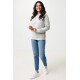 Pull à col rond en coton recyclé non teinté Iqoniq Denali - Vêtement unisexe écologique et polyvalent | BCM Goodies