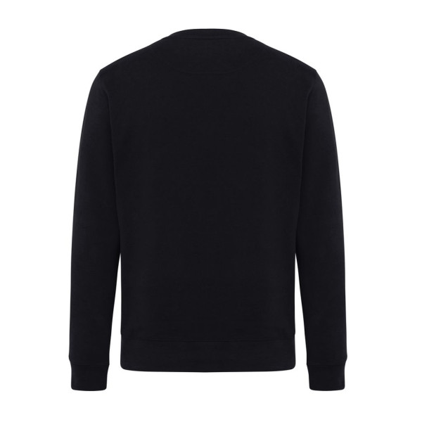 Sweater à col rond léger en coton recyclé Iqoniq Etosha - BCM Goodies - Bangladesh - Poids: 574 - Marquage personnalisable - Con
