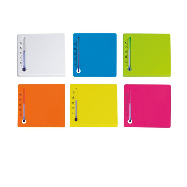 Thermomètre carré personnalisé Maison pour communication d’entreprise – Goodies B2B BCM Goodies