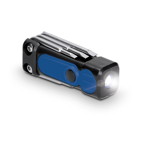 Kit outil multifonctions avec 6 tournevis et double torche LED – BCM Goodies